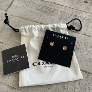 Coach Flower stud earrings
